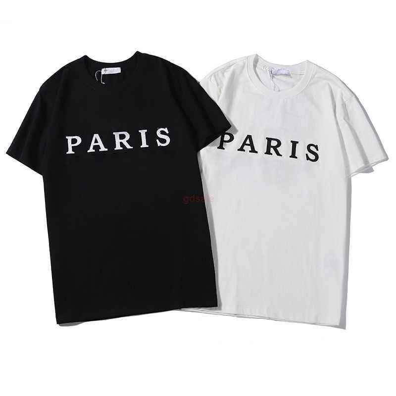 

summer mens and womens designers T Shirt fashion brand short sleeved Paris casual loose cotton Shirts