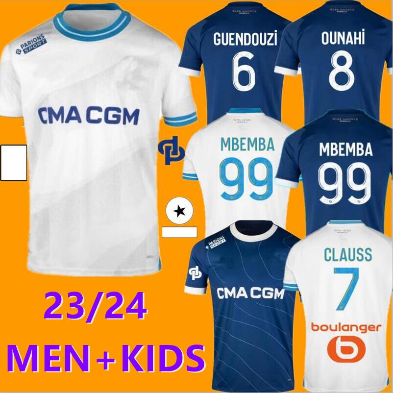 

Marseilles King 2023 2024 soccer jerseys special 30th anniversary VITINHA ALEXIS maillot de foot 23 24 OM CLAUSS PAYET GUENDOUZI UNDER pre match Kids kit Uniforms 666
