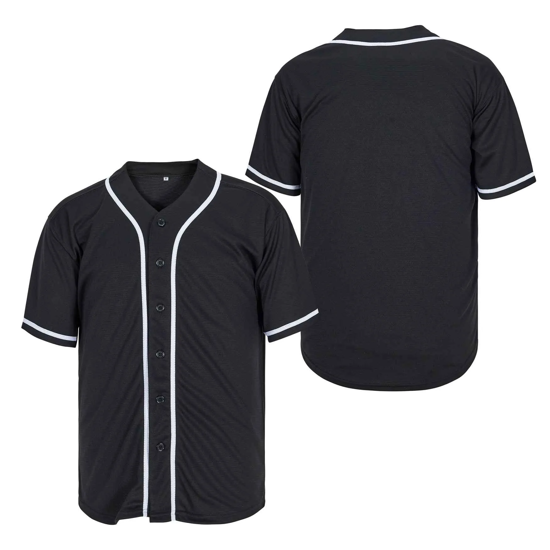 

Custom Black Authentic Baseball Jersey Stitching Name Number Size S-4XL, As pic
