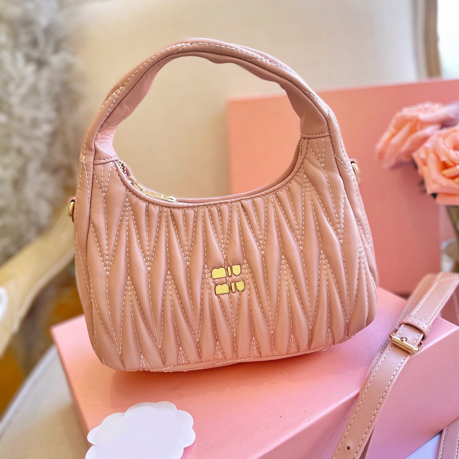 

Designer Evening Bags Women's Handbags Crossbody Bag Clutch Temperament Lovely Lady's Classical Leather Fold Fashion 5 Colors with BOX, C4