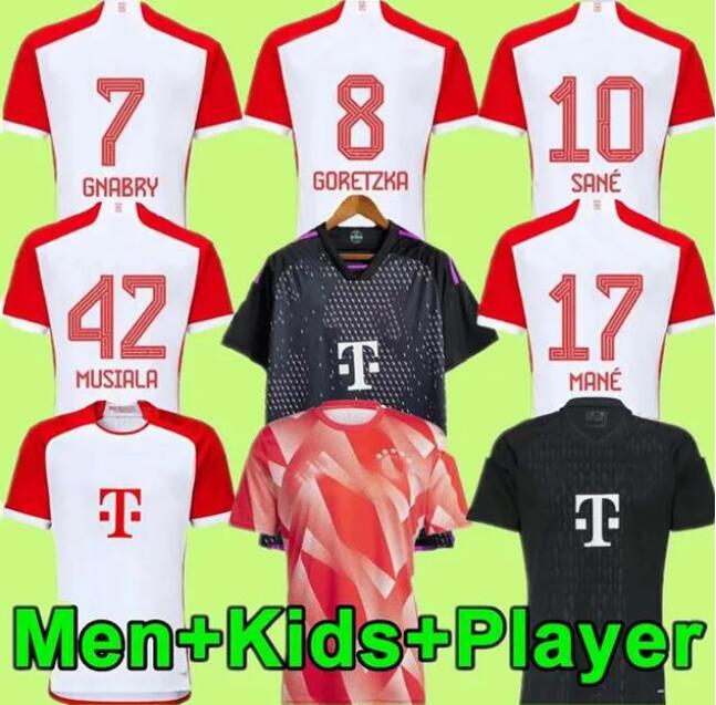 3XL 4XL maglie da calcio 23 24 BAYERN MUNICH DE LIGT MANE GRAVENBERCH SANE MULLER DAVIES KIMMICH TEL maglie da calcio COMAN 2023 2024 uniforme gi