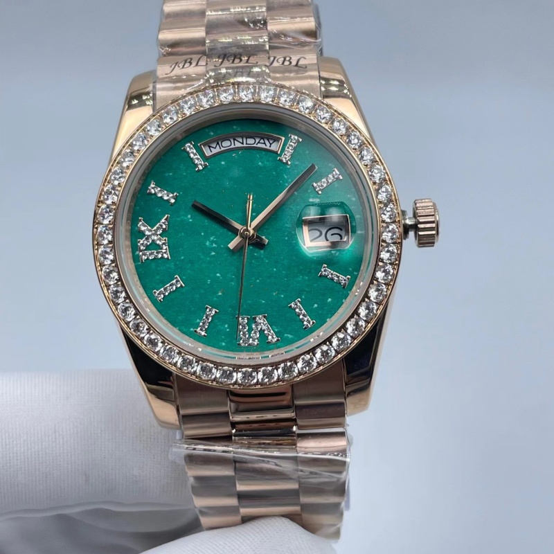 Luxury designer Classic Fashion Automatic Watch inlaid with diamond size 36mm sapphire glass a ladies&#039; favorite Christmas gift Free transpor-image-883416452