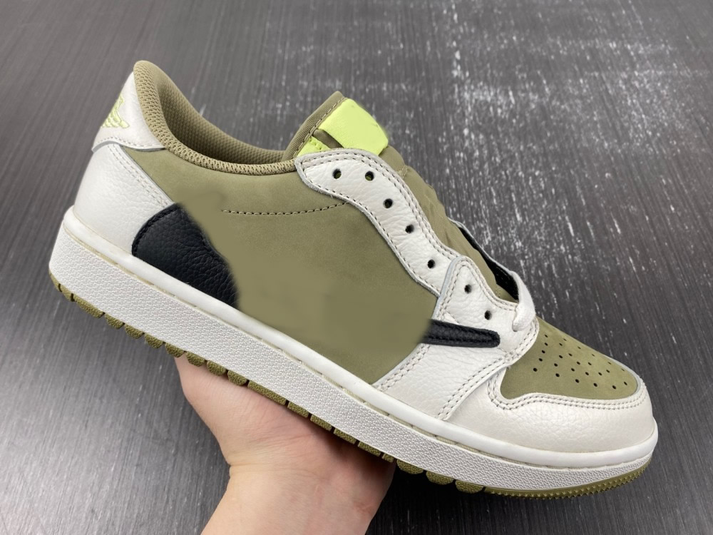

Authentic Travis Golf Cactsus Jack Basketball Shoes 1 1s Mens Womens Low Neutral Olive FZ3124-200 Men Fragment Sports Sneakers 36-47.5, #1