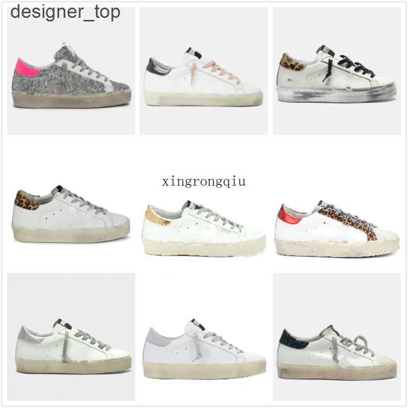 

Sneakers Hi High sole Top Star goldens gooseitys platform Italy brand Women Casual Shoes Classic White Do-old Dirty Designer Fashion Leopard Tail Man Shoe, Star5 brown star
