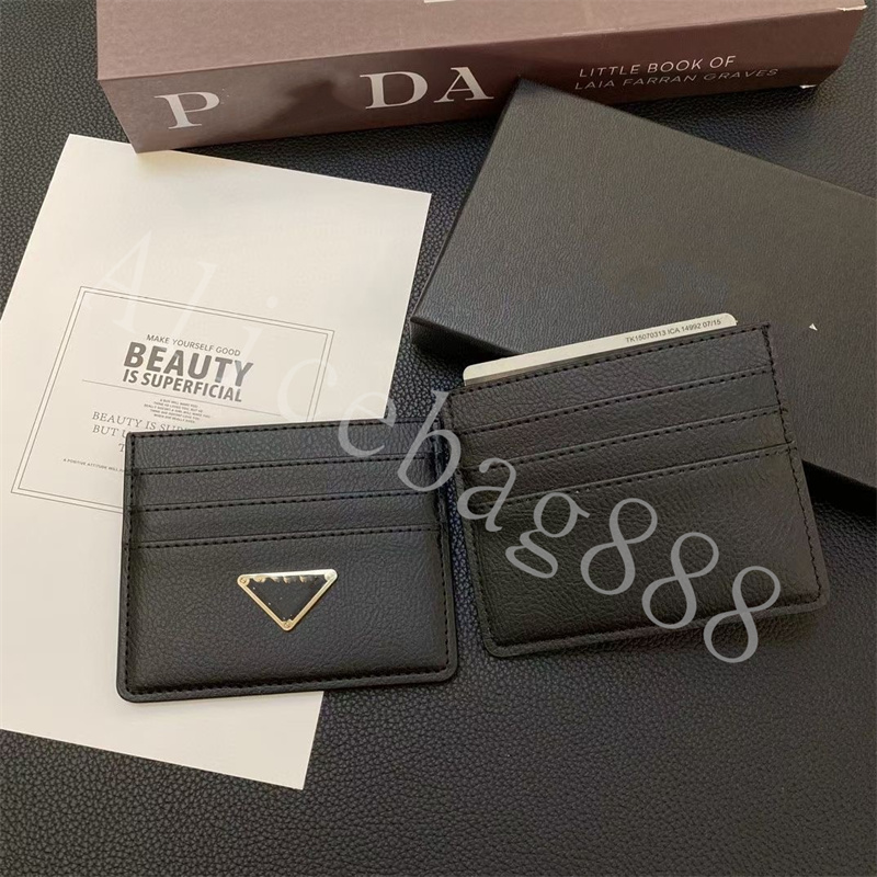 

Luxury Brand Card Holders Gold Logo P Brand 5 Colors 7 Layer Card Holder Purse Bag For Women Men Litchi Grain High Quality Credit Coin Clutch Bags Dropshipping, 05