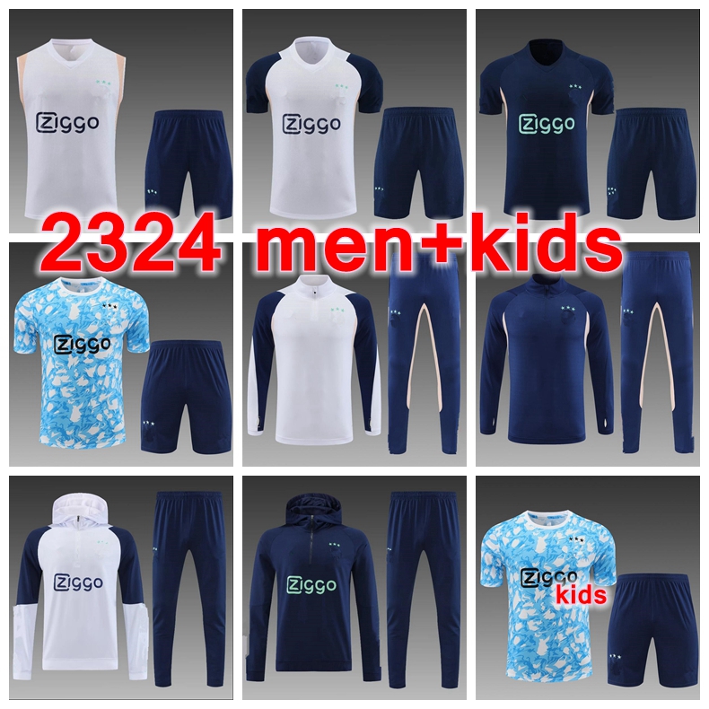

trucksuit 23 24 Soccer Jerseys Training shorts BASSEY BERGHUIS BERGWIJN MARLEY 2023 2024 away football shirts men kids uniforms CRUYFF KUDUS BROBBEY, Adult tracksuit