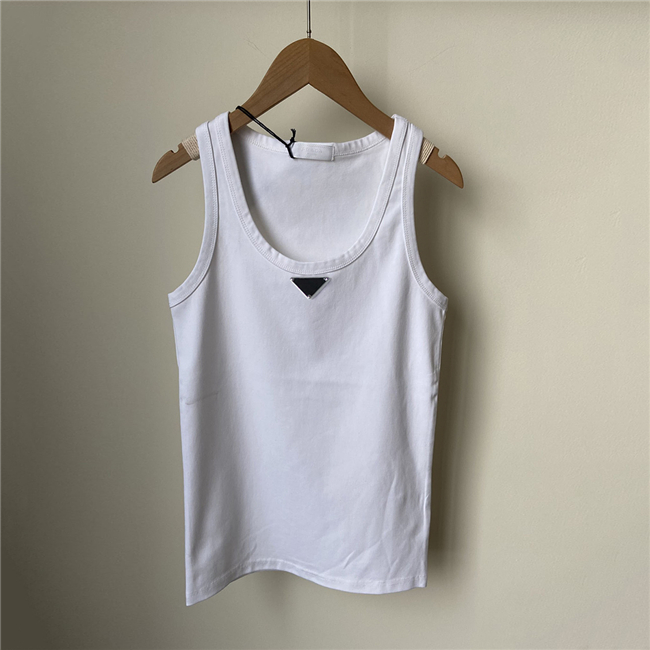 

Summer tank top Women Tops Tees Crop Top Sexy Shoulder Black Tank Top Casual Sleeveless Backless Top Shirts Luxury Designer Solid Color Vest