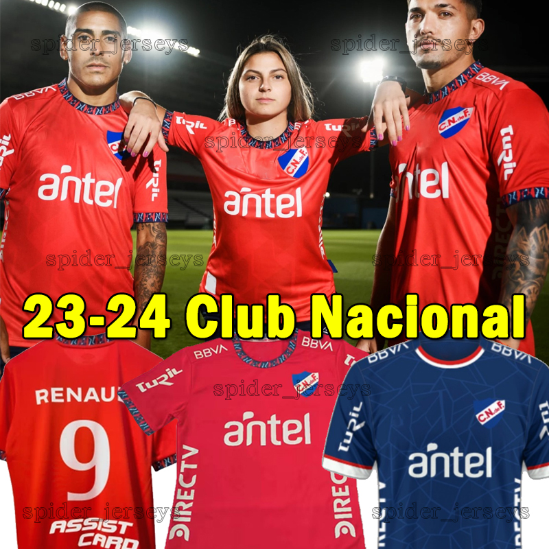 

#9 SUAREZ 2023 2024 Uruguay Nacional soccer jersey Away Uniforms Asuncion National Club 23 24 Brahian Ayala Danilo Santacruz Carlos Arrua Men de Football shirts, Wulaguimingzu 23-24 away