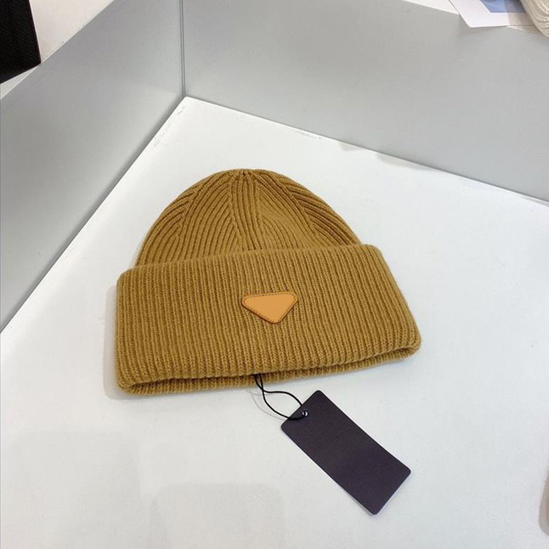 Men's Women's Caps Fashion Men Winter Skull Cap Trend Elemenrs Hats Female Fur Pom Warm Girl Beanie 5-Color