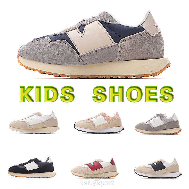 

Kids n 237 Bungee Running Shoes Toddler Children Designer Sneakers Beige Black White Suede Rain Cloud with Natural Pink Indigo with Moonbeam B237s Sport Trainers, Separate color