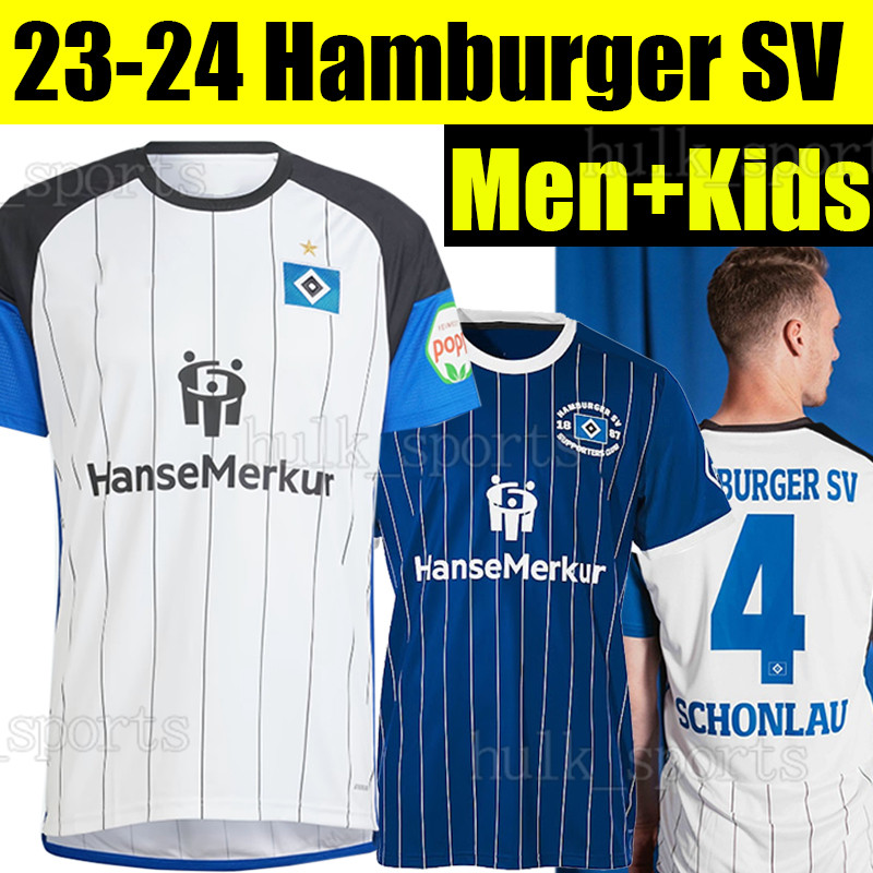

23/24 Hamburger SV Soccer Jerseys Special VAGNOMAN ONANA LEIBOLD REIS KITTEL GLATZEL DUDZIAK 2023 HSV men Kids kit Home Special football shirts, Hanbao 22-23 away