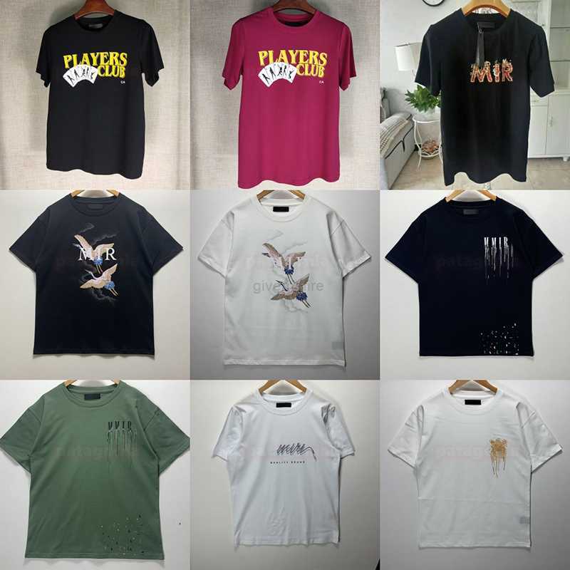 

Letter Printed Mens Designer T Shirt Summer T-Shirt Tees Hip Hop Men Women Black White Short Sleeve Tees Size S-XXL, White 02