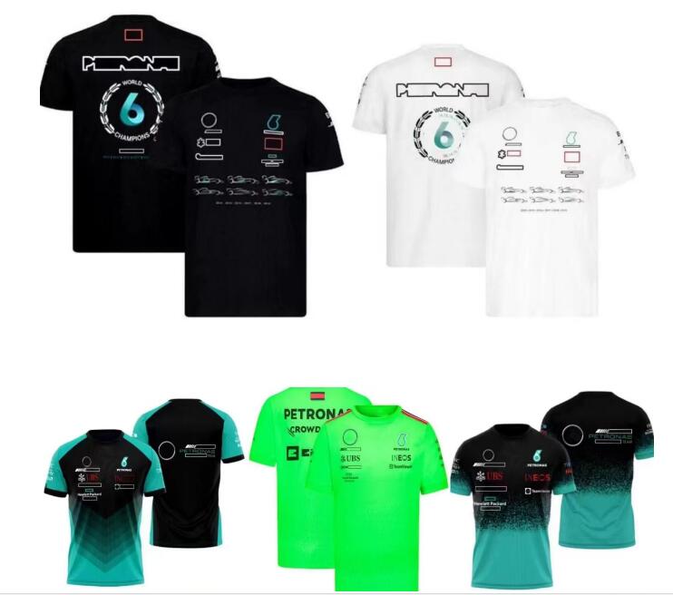 

F1 racing T-shirt summer short-sleeved shirt with the same custom