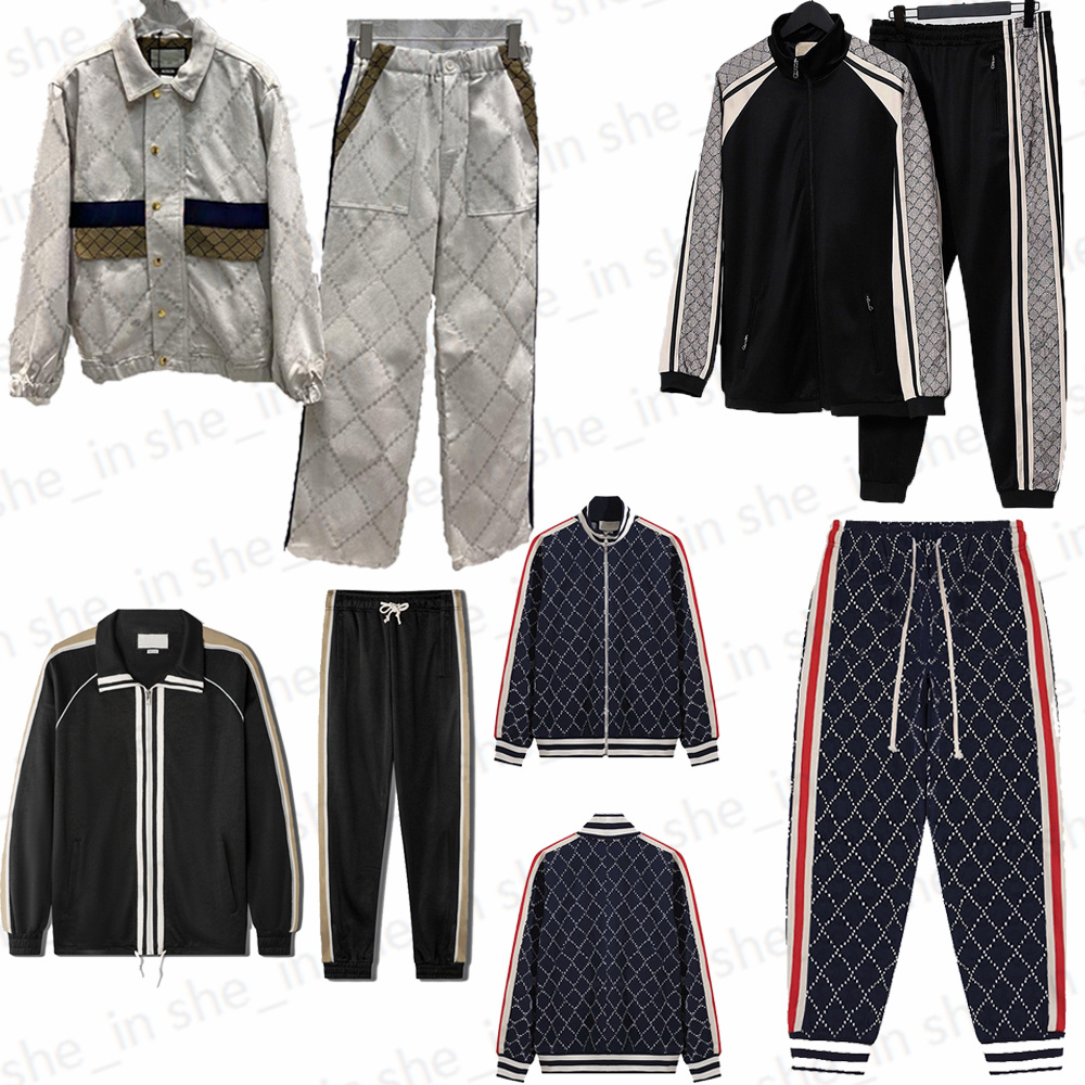 

Designer Tracksuit Men Woman Fashion Sport Tracksuits Casual Two Piece Set Mens Classic Letters Track Suit 5A Quality Jacket Suit 23FW -2XL, S1