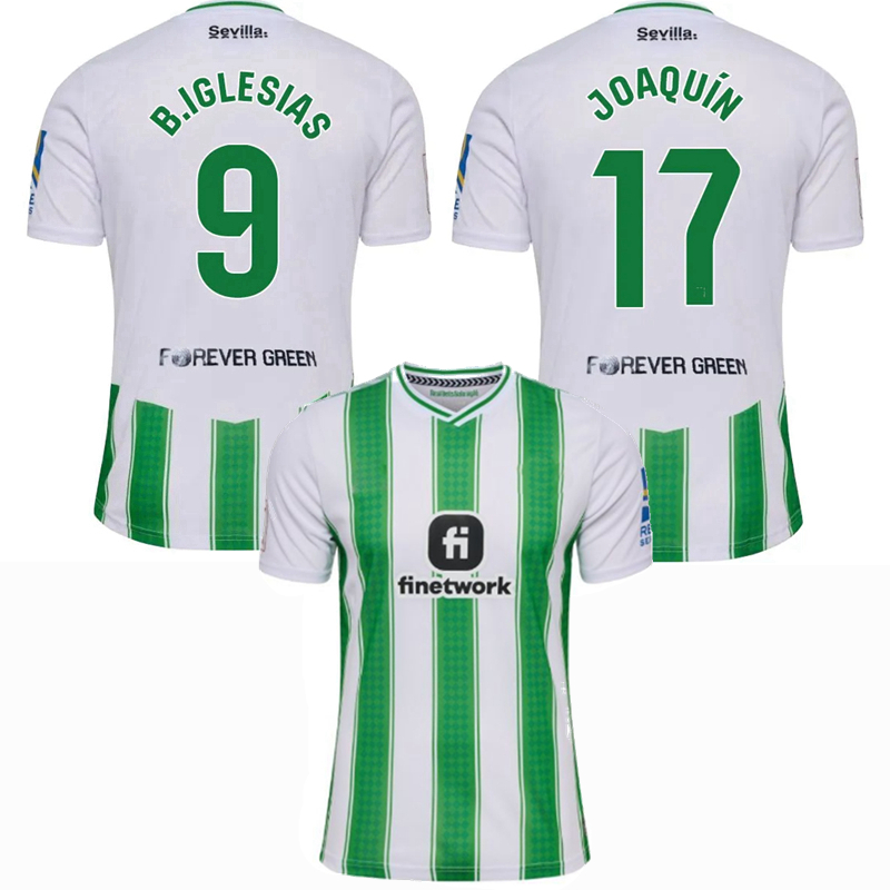 

2023 2024 Real Club Soccer Jerseys Carvalho Mandi Betis FEKIR JUAN MIGUEL LUIZ FELIPE MIRANDA B.IGLESIAS JOAQUIN CANALES AYOZE Bellerin 23 24 football men kids shirt, Special edition