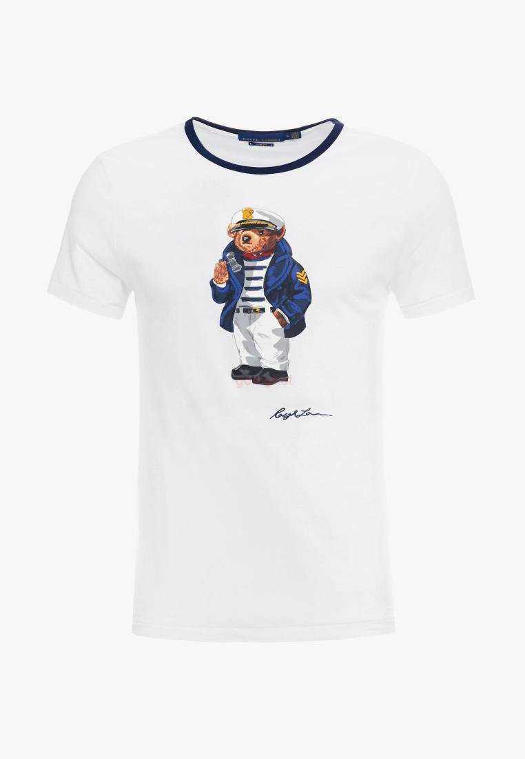

US size Polos Bear shirt men Martini Bear tshirt USA Short sleeve standard EU UK shirts Hockey Captain Navy Blue, Black
