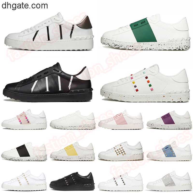 

Open Skate s''valentinoly''Sneaker Low Sneakers Chaussures Casual Shoe Shoes Men Women designer low-top calfskin dhgate sports trainers size 46 O7DF, Item 35-46 (9)