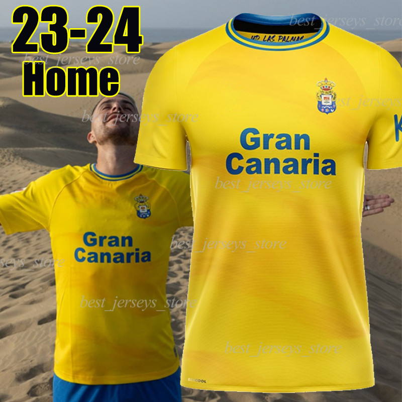 

23/24 UD Las Palmas Soccer Jerseys 2023 Home Away ROBER A. Lemos Araujo RODRYGO Short sleeve football shirt ONTIVEROS CASTRO MALAGUISTA Maillots de foot, Lasipaermasi 22-23 away