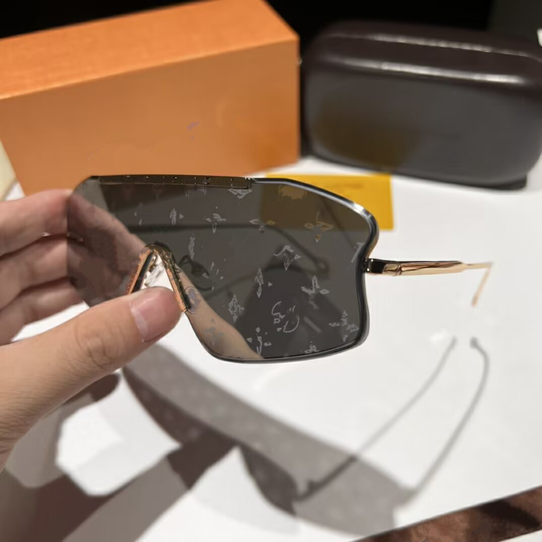 

V Side Letters Polarized Designer Sunglasses Womens Men Luxury Sun Glasses Traveling Sunproof Adumbral Beach Sunglass 12 colour Original box