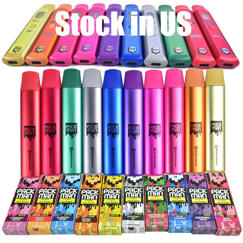 

Packman 2ml Disposable Vape Pens Ceramic coil pod empty 360mah Rechargeable battery