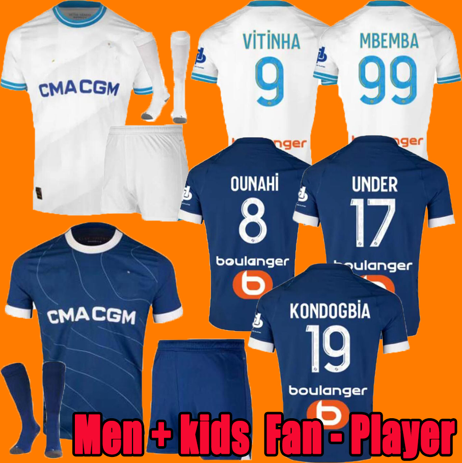 

3XL 4XL soccer jerseys 2023 24 MarseilleS CUISANCE GUENDOUZI ALEXIS PAYET CLAUSS football shirts men kids VERETOUT Under NUNO HARIT L SUAREZ Rongier UNDER, Beige