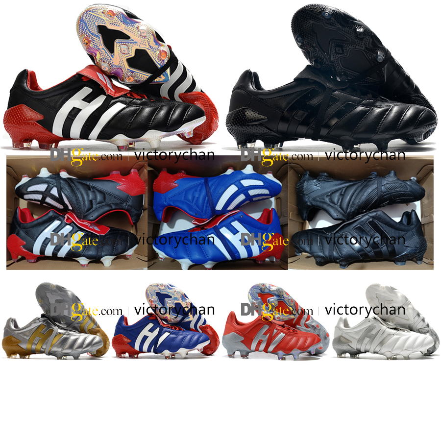 

Gift Bag Quality Soccer Boots Predator 20 Mutator Mania Tormentor FG Football Shoes Mens Outdoor Soft Leather Comfortable Trainers Lithe Soccer Cleats Size US 6.5-11