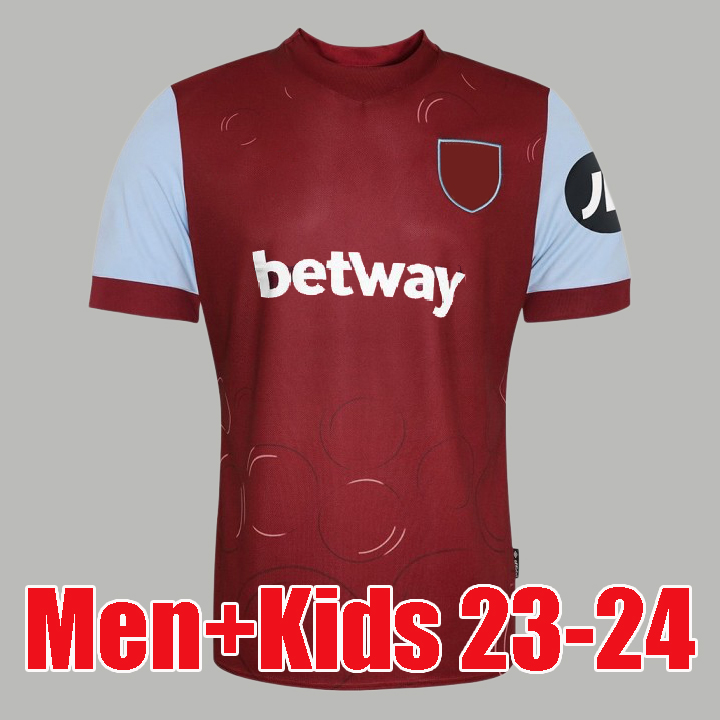 

22 23 24 BENRAHMA final Soccer Jersey LIMITED EDITION 3RD L.PaquetA BOWEN RICE SCAMACCA ings LANZINI ANTONIO FORNALS EMERSON 2023 football Shirt Mens Kids wests hams, Away