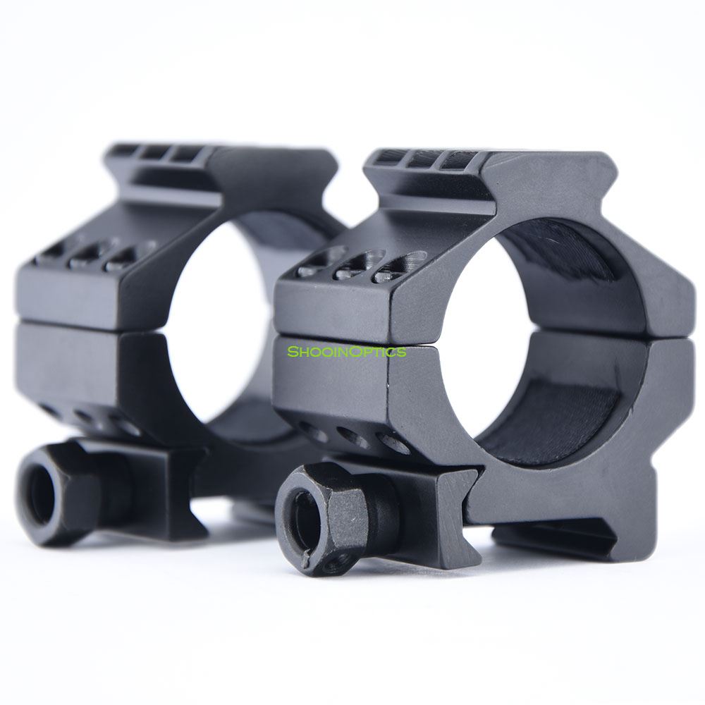 

Shooin Optics Scope Mount 30mm Tube Ring Picatinny Weaver 20mm Base Solid Aluminum Alloy M7853