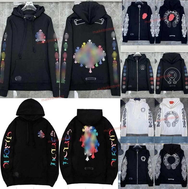 

Chrome Winter Heart Sweatshirts Ch Long Sleeve Loose Coat Hooded Hoody Woman Hip Hop Chromees Hearts Baseball Sweatshirt 61nb, Custom2