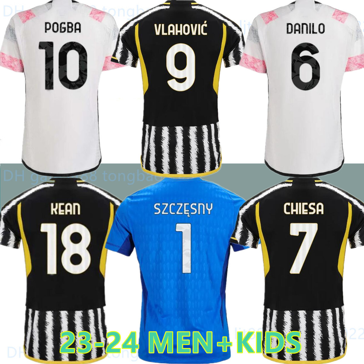 

fans player soccer jerseys 2023 2024 home away MILIK DI MARIA VLAHOVIC KEAN POGBA CHIESA McKENNIE LOCATELLI top jerseys 22 23 24 Kits men and Kids unifor Juventus, 23-24 home