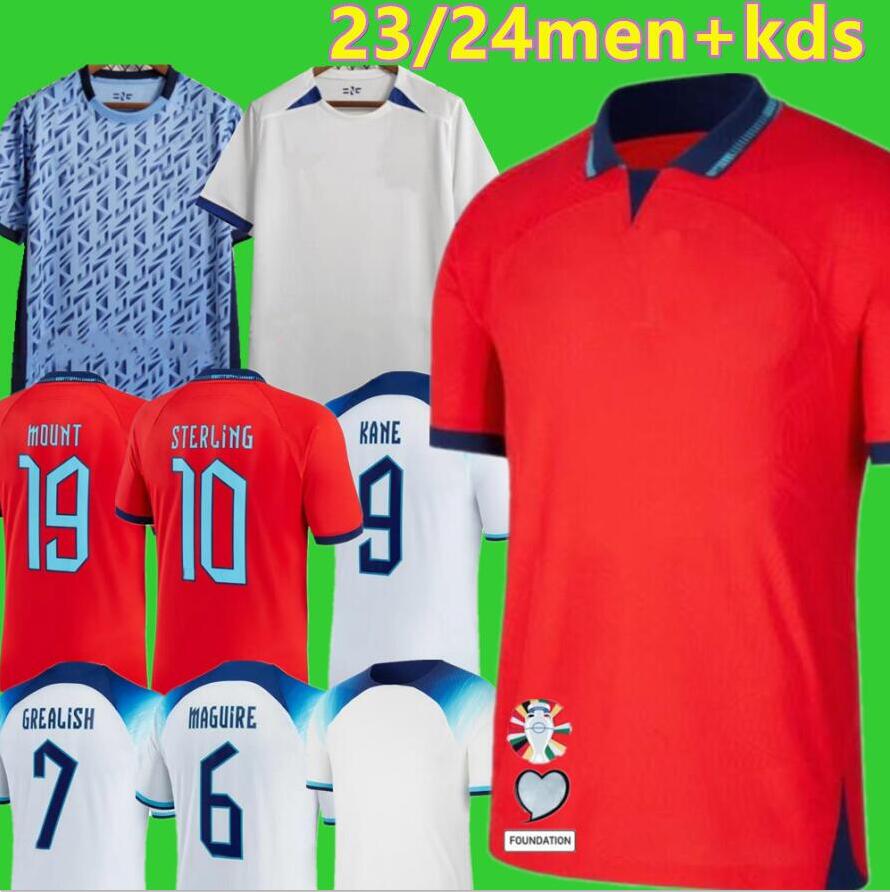 

2021 2022 2023 MEAD soccer jersey KANE STERLING RASHFORD SANCHO GREALISH MOUNT FODEN SAKA 22 23 national ENGlANS football shirt women men kids kit sets uniform