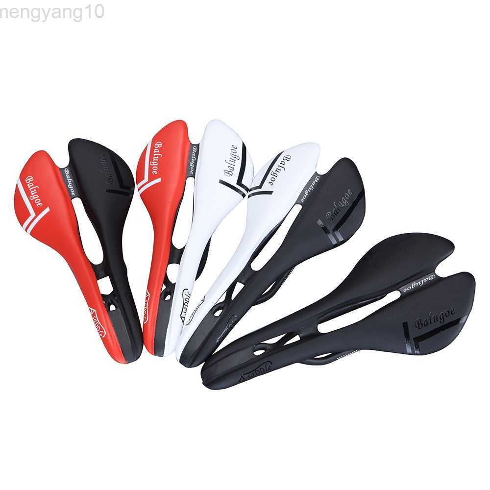 Bike Saddles 2023 BALUGOE EC90 New Carbon Road Bicycle Saddle hollow Full Carbon Mountain Bike Saddle Bicycle parts Bicycle Accessories HKD230710-image-883714734