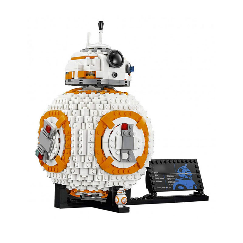 

Space Wars Building Blocks Kit BB-8 Playset Mini Figure Toys Chinldren's Gift 10906 1106Pcs Set