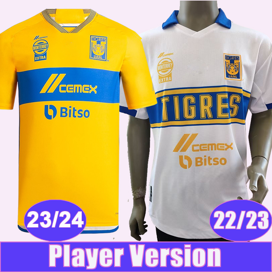 

23 24 Tigres de la UANL Mens Soccer Jerseys Player Version 22 23 GIGNAC NICO D. REYES PIZARRO AQUINO . QUINONES FULGENCIO Home 3rd Football Shirts, Qy10838 22 23 3rd liga mx patch