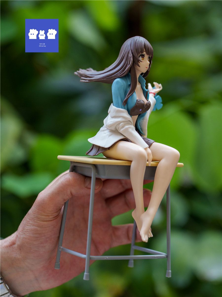 Movie Games 21cm Daiki Kougyou Boku no Koibito Ran Senpai Houkago no Hitotoki Pvc Action Figure Adult Collection Model Hentai Doll Gift-image-883912171
