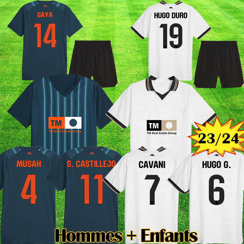 

23 24 CAVANI soccer jerseys VCF Third 4TH jersey 2023 2024 GUEDES GAMEIRO camisetas de futbol SOLER M. Florenzi M.Gomez men kids kit football shirts GAYA top, Kids away