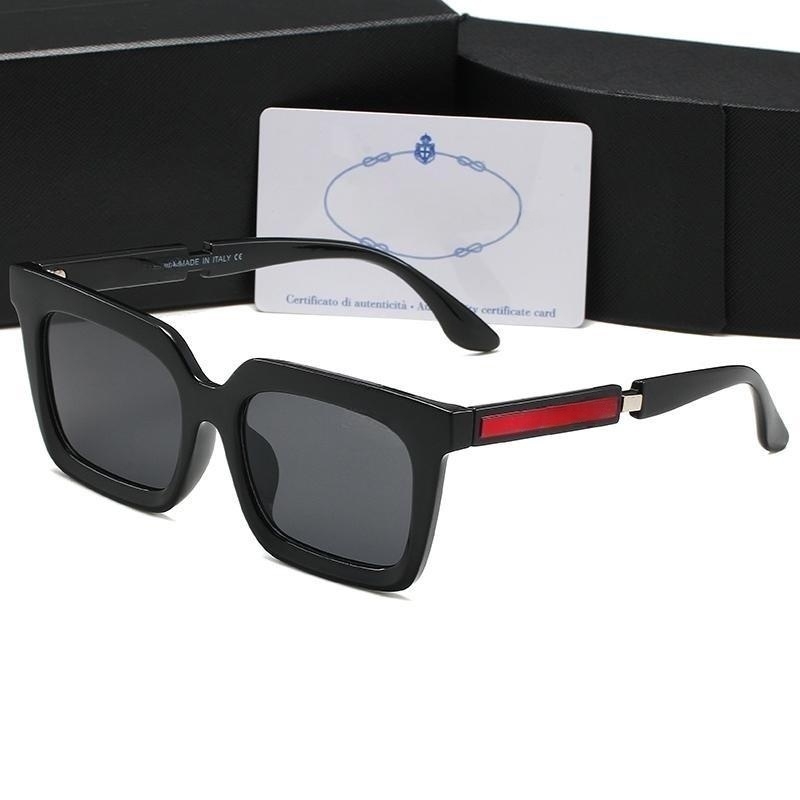 

Top luxury Sunglasses polaroid lens designer womens Mens Adumbral Goggle senior Eyewear For Women eyeglasses frame Vintage Metal Sun Glasses With Box SY 09 gift
