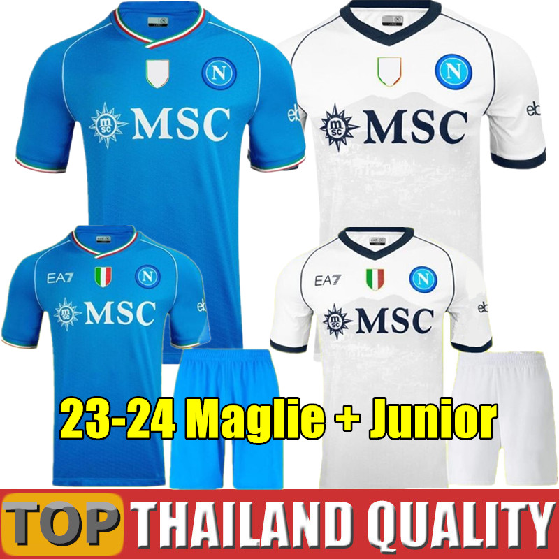 

23 24 NAPOLI soccer jerseys Maglia Naples 2023 2024 ZIELINSKI ANGUISSA OLIVERA KVARATSKHELIA KIDS FOOTBALL SHIRT OSIMHEN FABIAN LOZANO SSC Maillots de foot, 23/24 home - kids