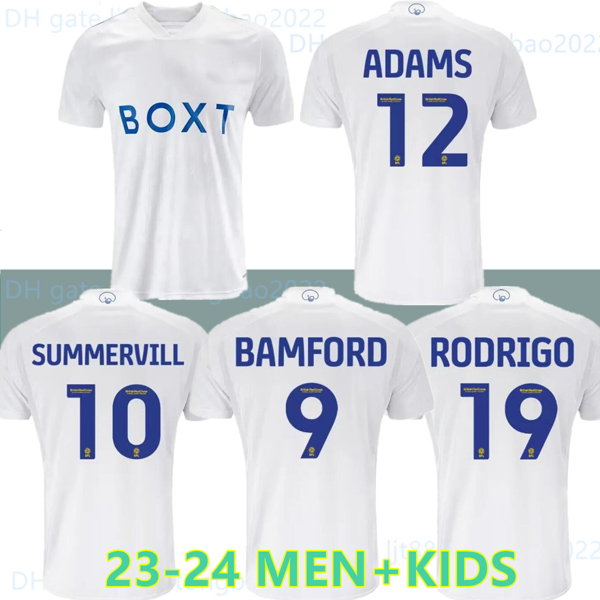 

23 24 BAMFORD Llorente Leeds Unitedes soccer jerseys 2022 2023 Adams Aaronson HARRISON Sinisterra JAMES maillots de football kids Kit football shirt player version, 22-23 third