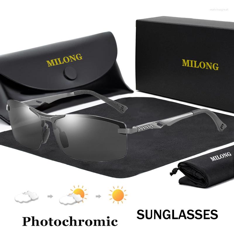 

Sunglasses 2023 Polarized Pochromism For Men Women Summer Outdoor Covered Chameleon Night Vision Driving Glasses