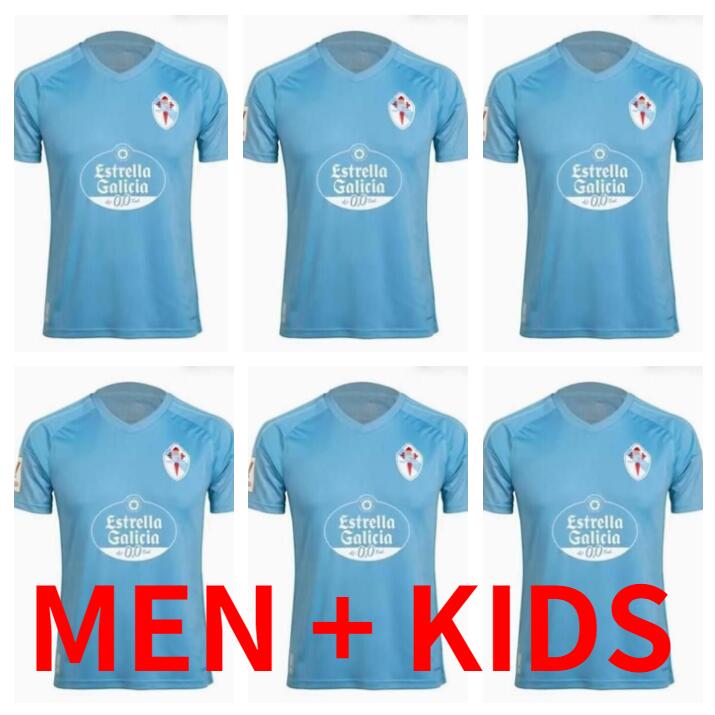 

23 24 RC Celta de Vigo Soccer Jerseys 2023 2024 LOBOTKA IAGO ASPAS SANTL MINA Men Kids kits Home away Football Shirt SISTO BOUFAL camiseta