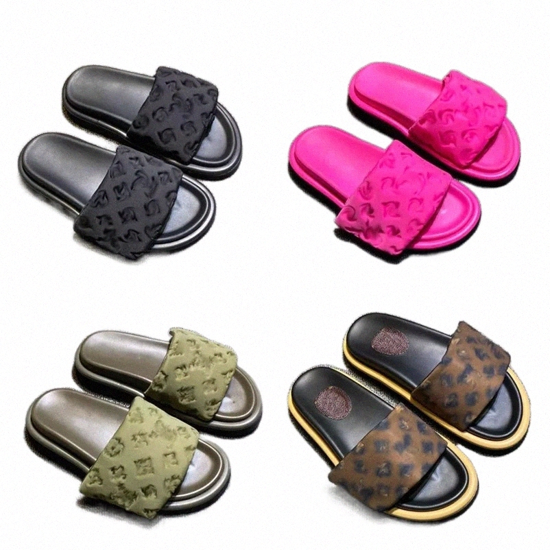 

designers Pool Pillow Mules Women Sandals Sunset Flat Comfort Mules Padded Front Strap Slippers Soft Fashionable Easy to wear Style Slides With box D9gc#