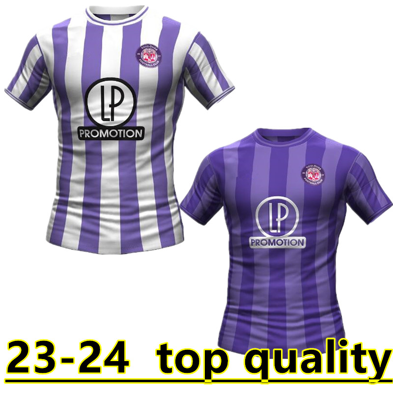 

23 24 Club Soccer Toulouse 21 Rafael Ratao Jerseys 3 Zakaria Aboukhlal 5 Denis Genreau 12 Issiaga Sylla 9 Rhys Healey 27 Thijs Dallinga Football Shirt Kits Black White, Red