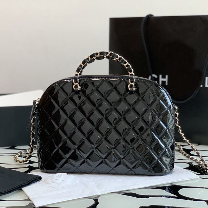 

designer bag Genuine leather Shell bag Luxury Handbag 20CM Lady Chain bag Delicate knockoff Super_bagss With Box YC059