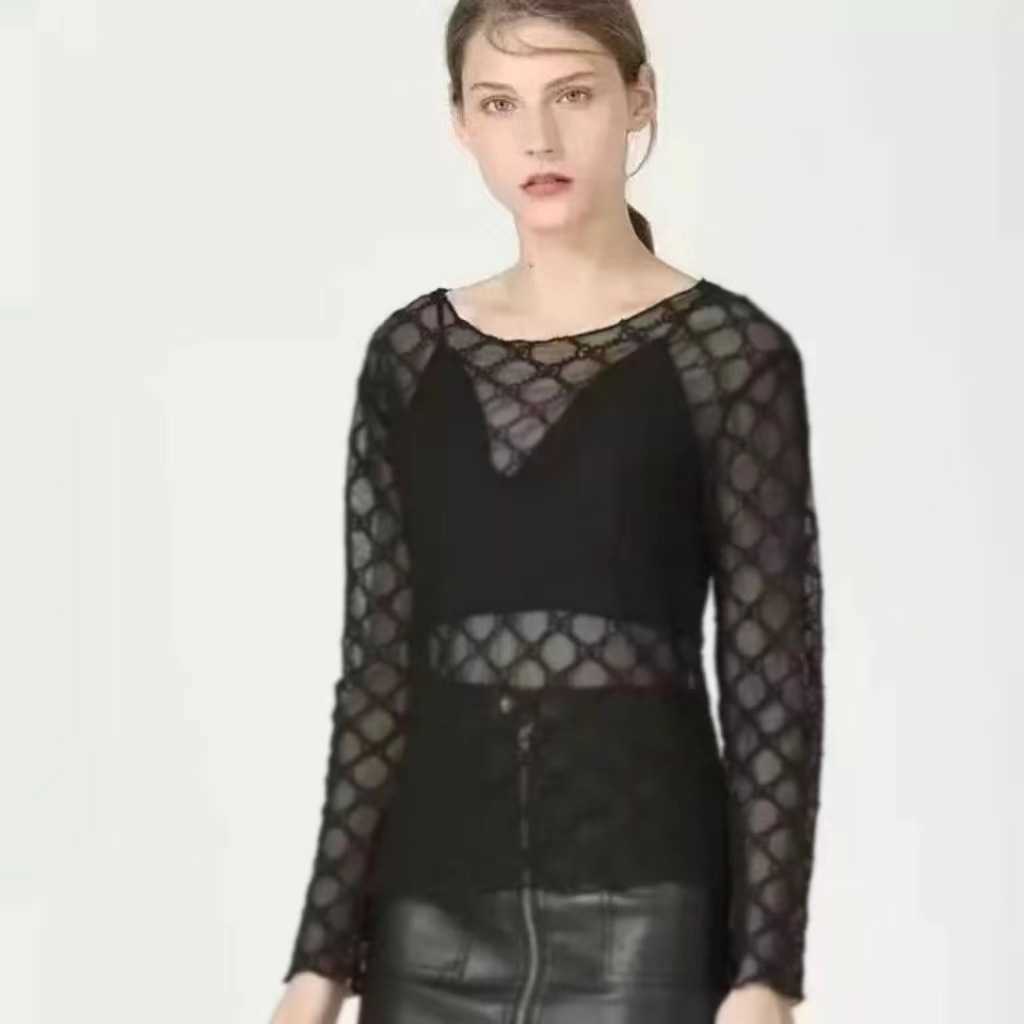 23ss tee Womens T-Shirt womens designer clothing Fashion Versatile Show White T Style Korean Thin Waist Show Thin Temperament High quality women clo