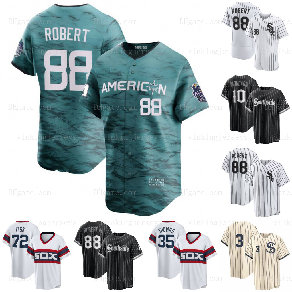 

#7 Tim Anderson White Sox Baseball Jersey 2023 All Star Eloy Jimenez Lucas Giolito Yoan Moncada Luis Robert Elvis Andrus Jake Burger Andrew Benintendi Liam Hendriks, Coolbase yth