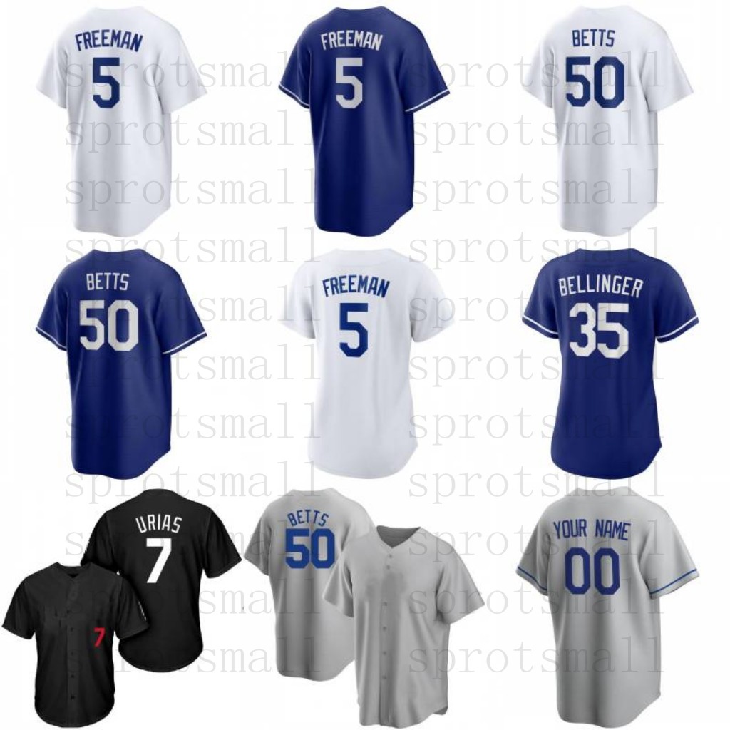 

Custom Mens Women Youth Mookie Betts Baseball Jersey Freeman Bellinger Dodgers Trevor Bauer Clayton Kershaw Julio Urias Justin Trea Turner Walker Buehler Taylor, 3 mens (daoqi)