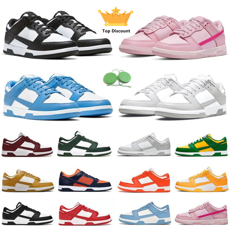 

Big Size Designer casual shoes low mens sneakers sneaker Panda White Black Grey Fog Triple Pink UNC Blue Bordeaux Men Women Trainers Sports Platform Shoe GAI 36-47, Color#7