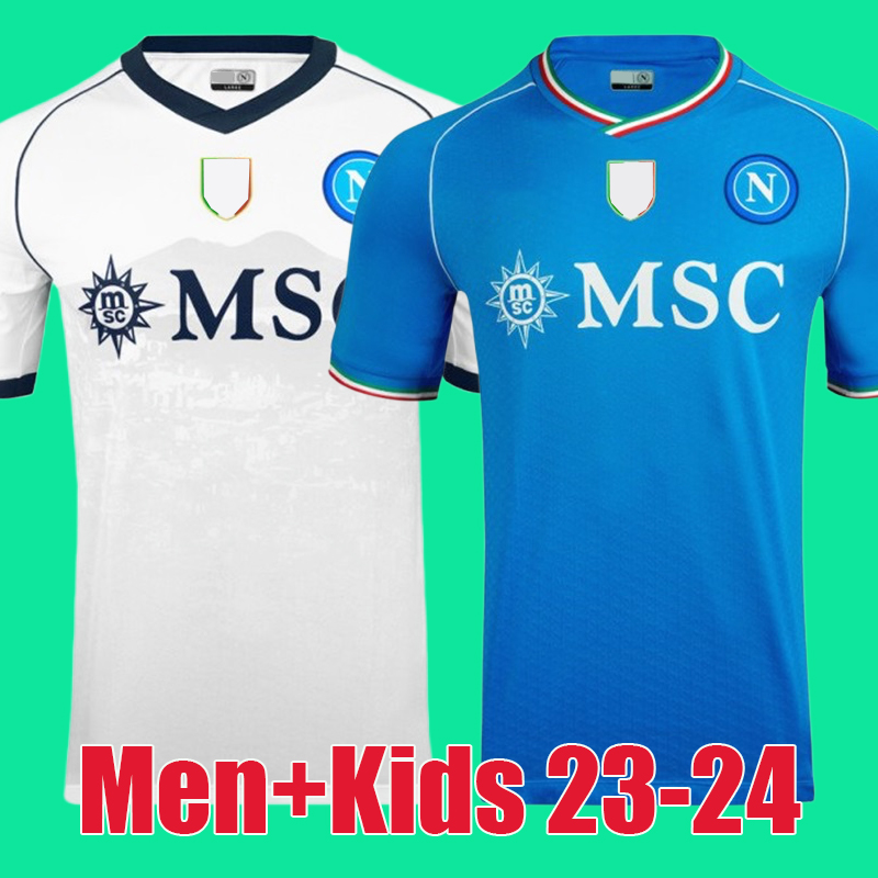 

23 24 soccer jerseys Maglia Naples 2023 2024 ZIELINSKI ANGUISSA OLIVERA KVARATSKHELIA KIDS FOOTBALL SHIRT OSIMHEN FABIAN LOZANO SSC Maillots de foot, Away