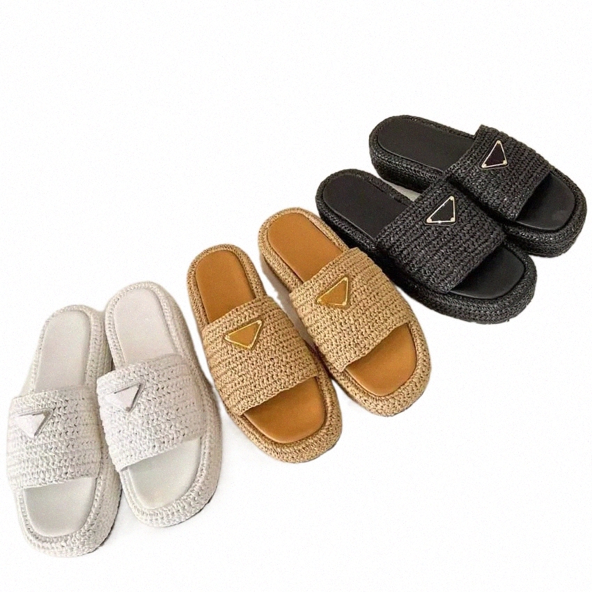 

designer Luxury Sandals Women's Slip On Gold Buckle Slip On Black Brown Pool Women's Casual Sandals 02 s4Be#, #3